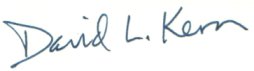 David Kern - signature